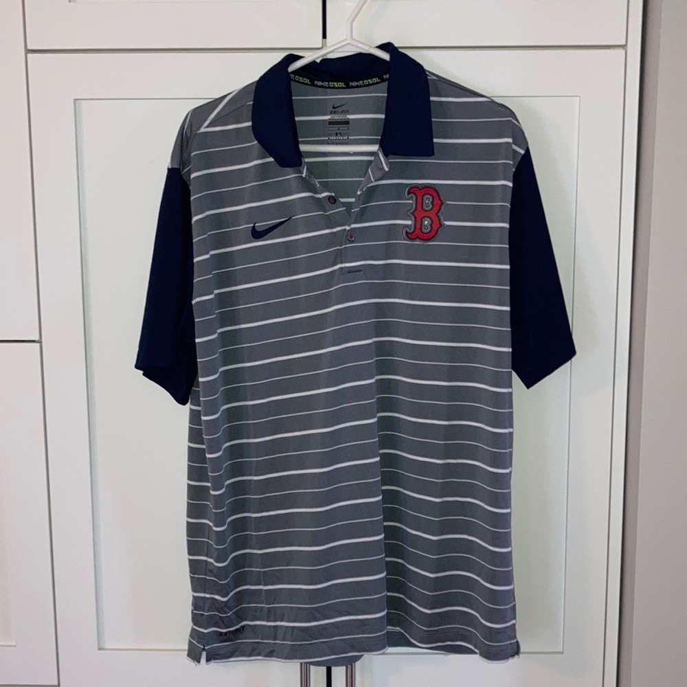 Nike DriFit MLB Polo/Golf Shirt - Boston Red Sox